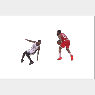 Houston Rockets’ James Harden Breaks Patrick Beverly’s Ankles Posters and Art